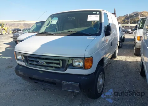 2007 Ford E-150 Commercial/Recreational из США, поврежденный, VIN 1FTNE14W37DB43328